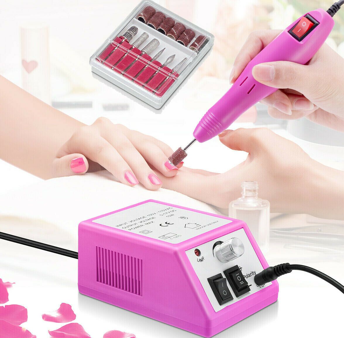 1 Set Professional Electric Nail File Manicure Equipment Tool SP