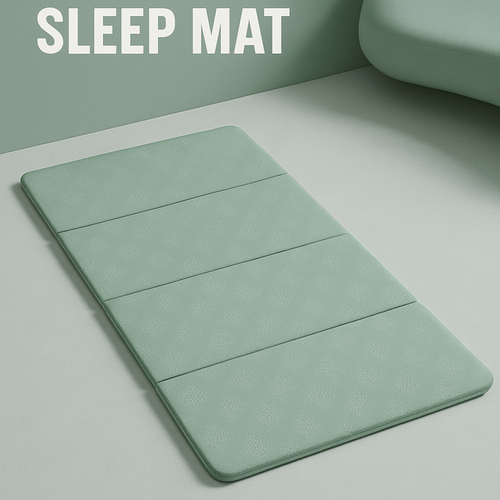 TPE Folding Yoga Mat for Napping and Relaxation