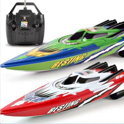 4 channels RC Boats Plastic Electric Remote Control Speed Boat  Twin Motor Kid Chirdren Toy