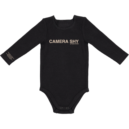 Black Camera Shy | Onesie