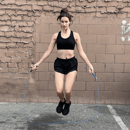 Weighted Jump Rope with Adjustable Steel Wire Cable