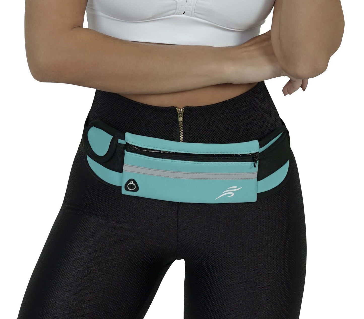 Velocity Water-Resistant Sports Running Belt and Fanny Pack for