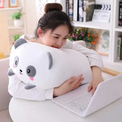 90cm Soft Animal Cartoon Corner Bio Pillow Cushion Cute Dog Cat Dinosaur Pig Unicorn Plush Toy Stuffed Lovely Kid Birthyday Gift