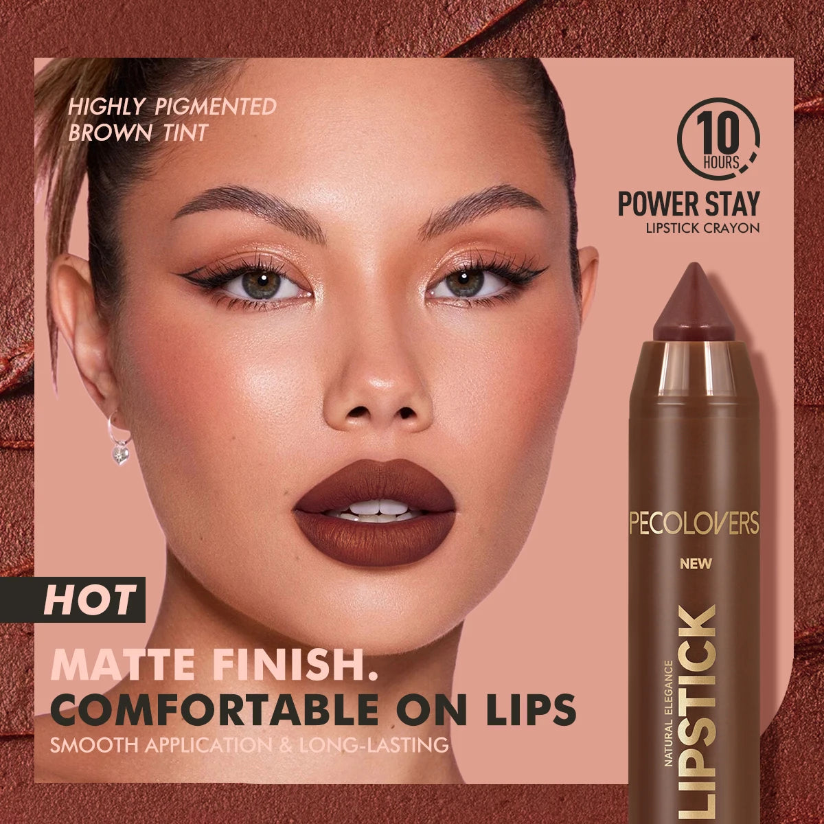 Fine Tip Lip Liner Pen Soft Mist Matte Lip Crayon Sexy Brown Red Lipstick Pencil Lip Contouring Lipliner Outline Tint Cosmetic image 5