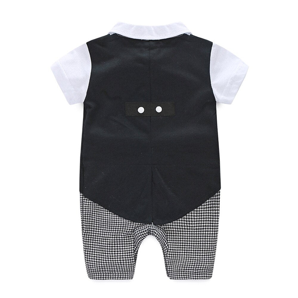 Toddler Baby Boys rompers Summer Clothes Gentleman