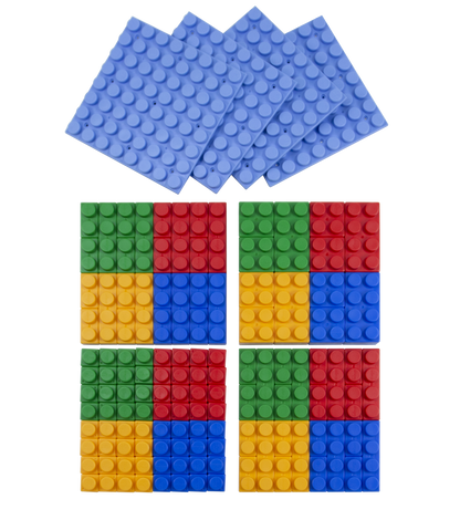 UNiPLAY Platform with 124pcs Soft Building Blocks (#UB014)