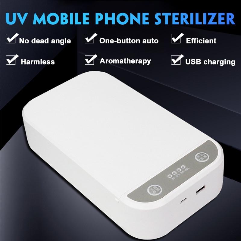 Portable UV Mobile Phone Sanitizer Box