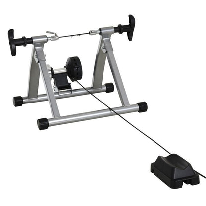 Soozier Indoor Magnetic Bike Bicycle Trainer Stand 5 Level Resistance