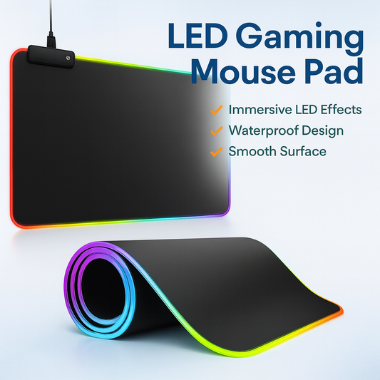 Gamer LED Mouse Pad Waterproof