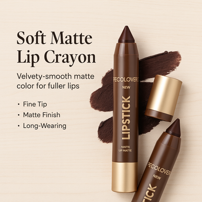 Fine Tip Lip Liner Pen Soft Mist Matte Lip Crayon Sexy Brown Red Lipstick Pencil Lip Contouring Lipliner Outline Tint Cosmetic image 1