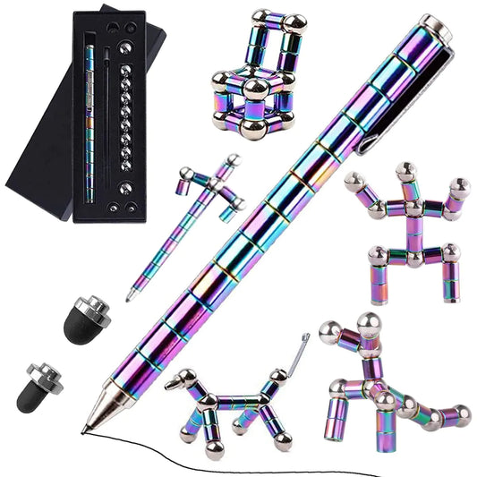 DIY Magnetic Fidget Pen for stress relief and creativity15
